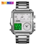 RELOJ VERDE OSCURO METALICO - Imagen 5